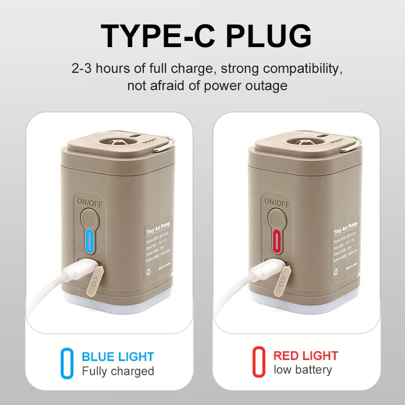 3 in 1 Tiny Electric Air Pump