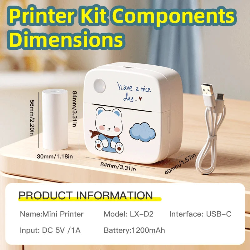 Mini Pocket Printer