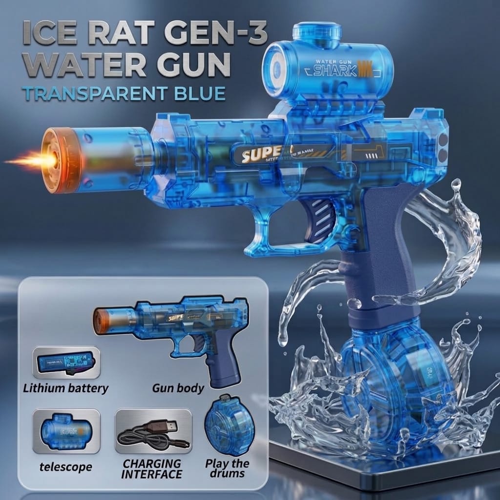 Electric Water Gun Rechargeable Water Blaster
