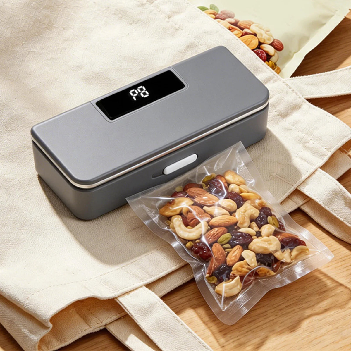NOVIX 2 In 1 Fridge Magnet  Bag Sealers.